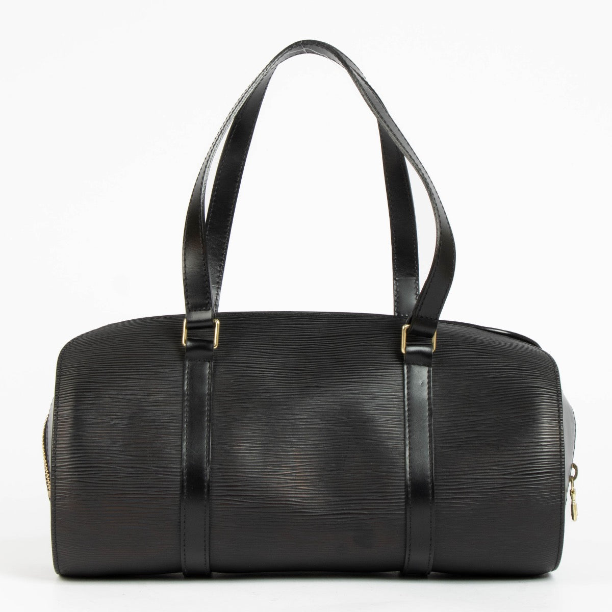 Authentic pre-loved Louis Vuitton Black Epi Leather Papillon 30 Top Handle Bag on Labellov.com