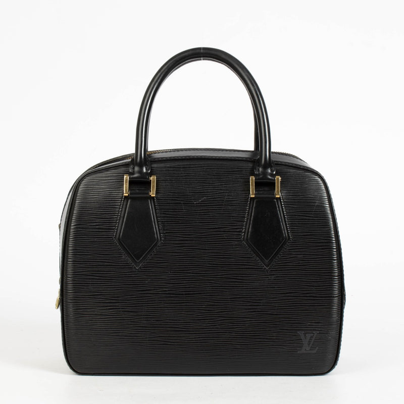 Authentic pre-loved Louis Vuitton Black Epi Leather Sablon Bag on Labellov.com