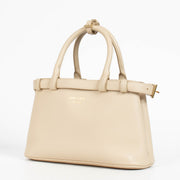 Authentic pre-loved Prada Travetine Leather Small Buckle Double Belt Bag on Labellov.com