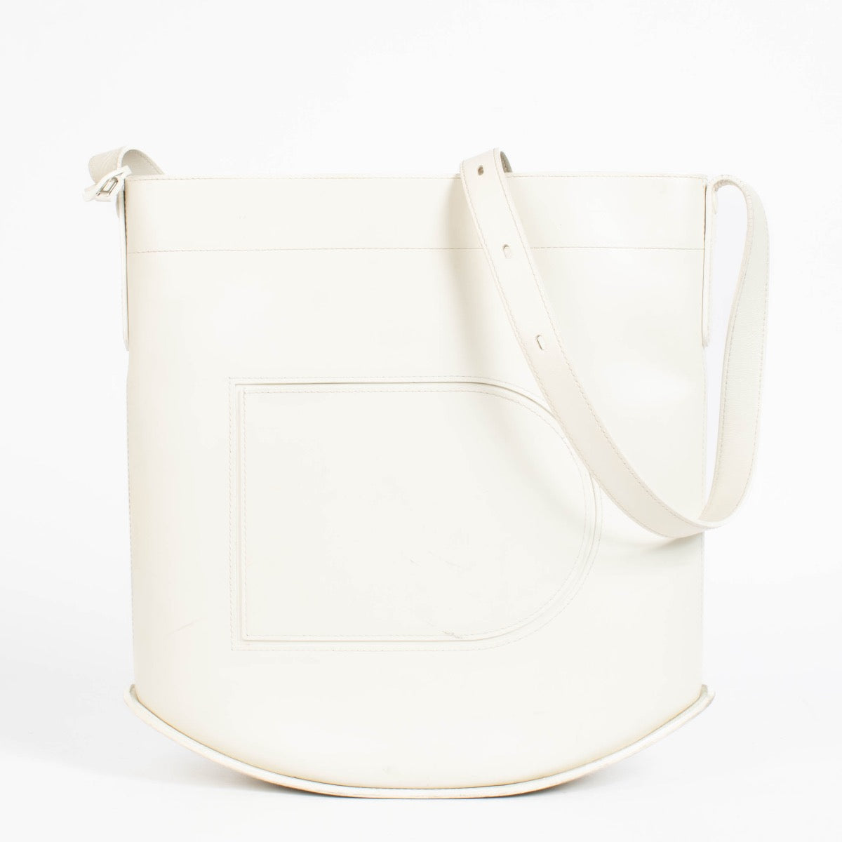 Authentic pre-loved Delvaux White Box Calf Pin Bag on Labellov.com