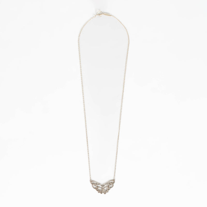 Shop this authentic Tiffany & Co Silver Butterfly Necklace pre-loved on Labellov.com