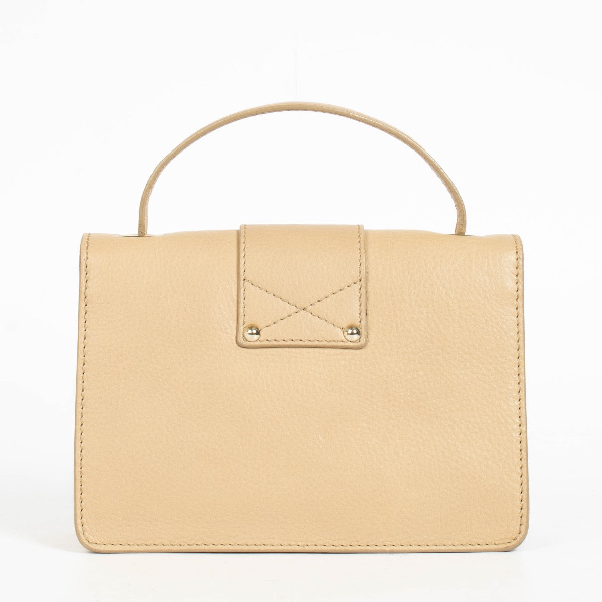 Authentic pre-loved Jimmy Choo Beige Top Handle Bag on Labellov.com