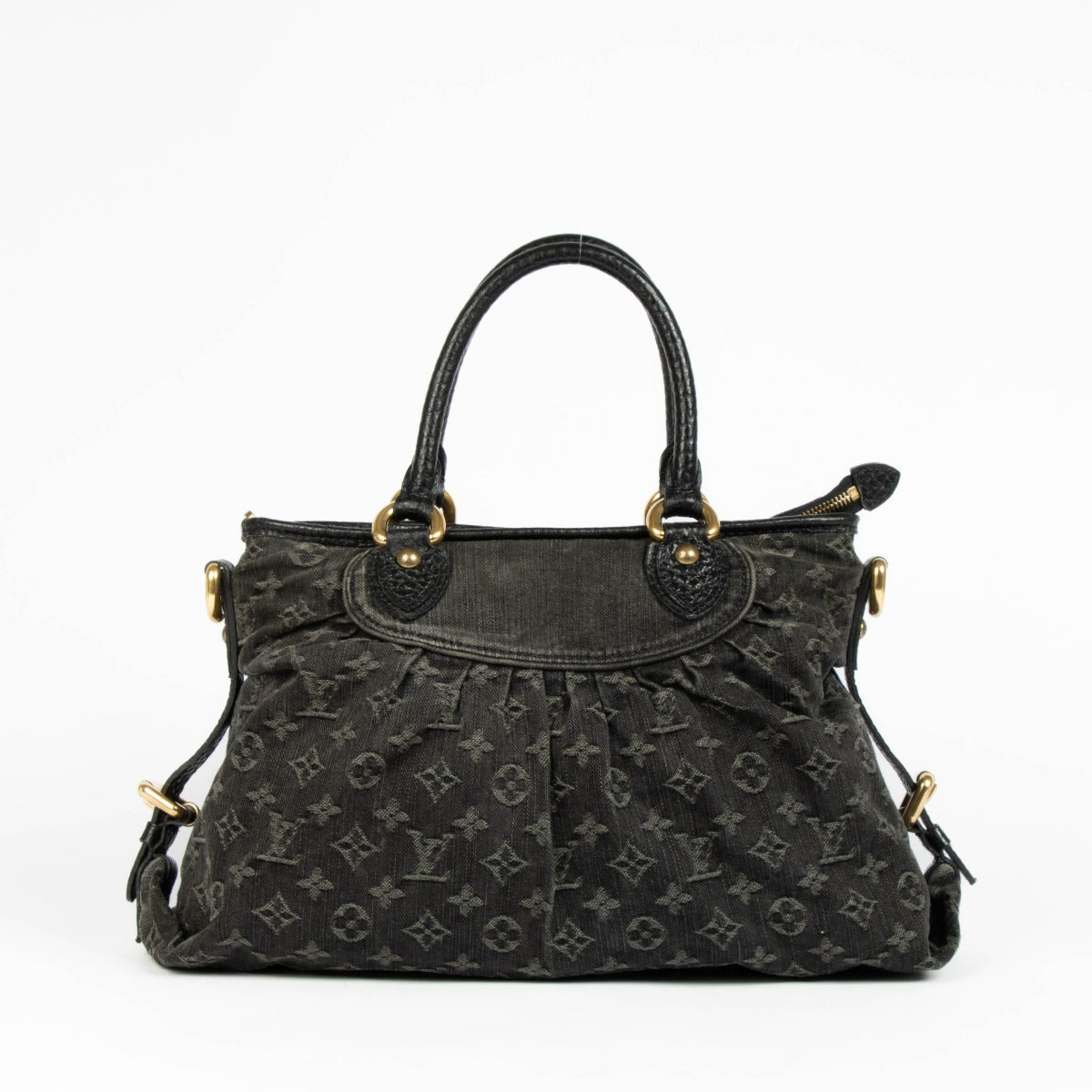 Shop this authentic Louis Vuitton Denim Bag MM pre-loved on Labellov.com