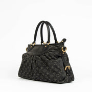Shop this authentic Louis Vuitton Denim Bag MM pre-loved on Labellov.com