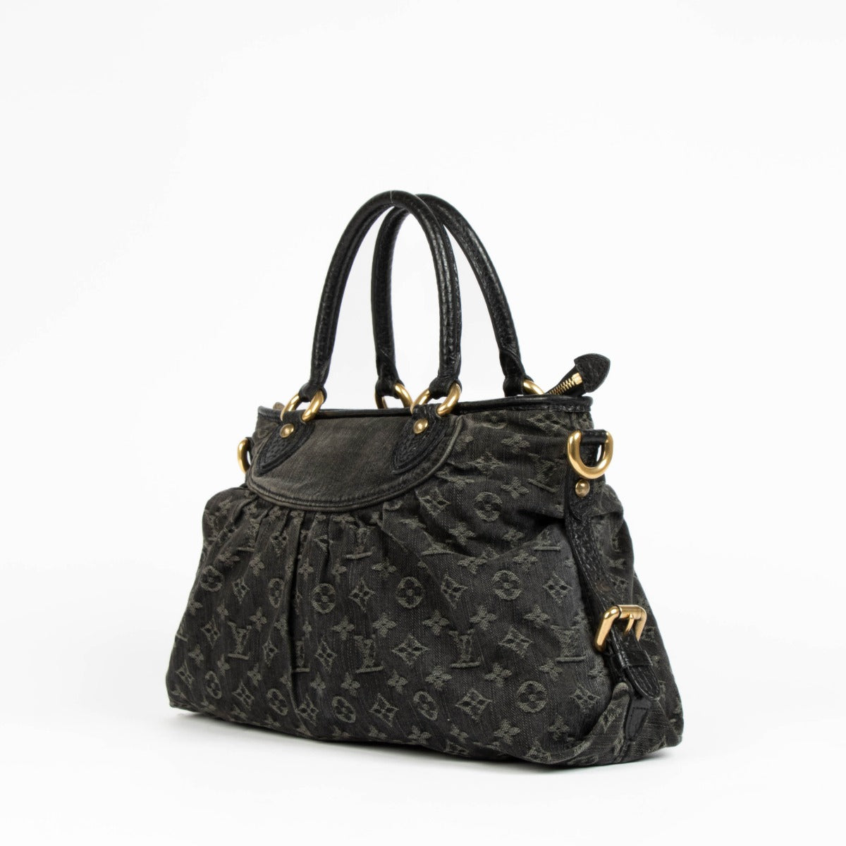 Shop this authentic Louis Vuitton Denim Bag MM pre-loved on Labellov.com