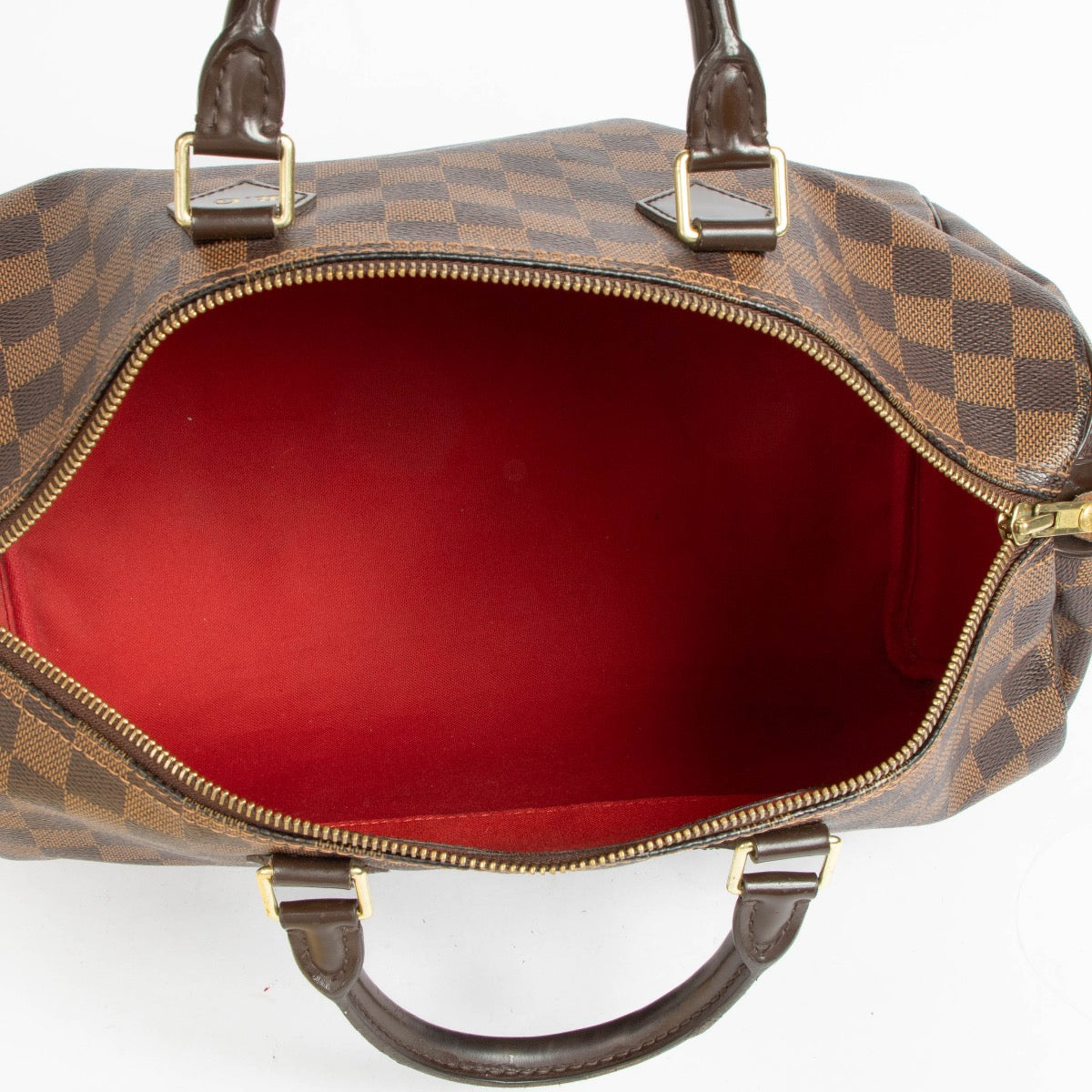 Authentic pre-loved Louis Vuitton Damier Ebene Speedy 35 on Labellov.com