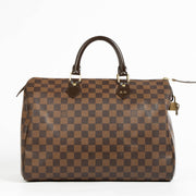 Authentic pre-loved Louis Vuitton Damier Ebene Speedy 35 on Labellov.com