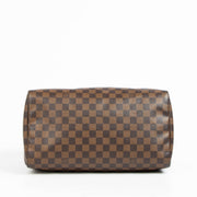 Authentic pre-loved Louis Vuitton Damier Ebene Speedy 35 on Labellov.com