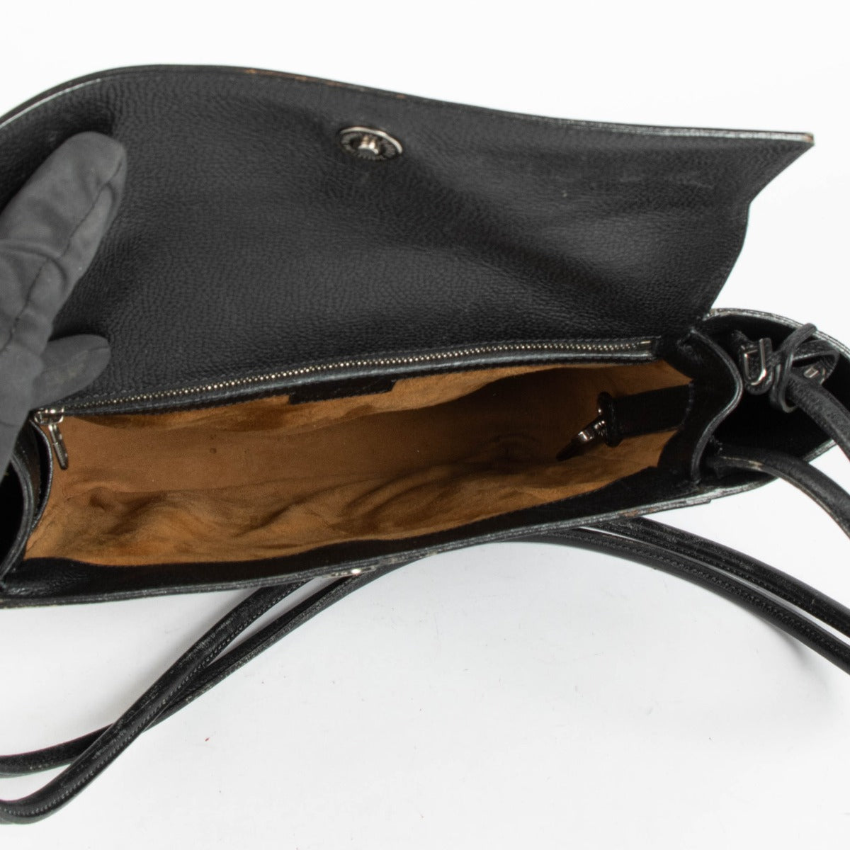 Shop this authentic Delvaux Cèdre Black Shoulder bag pre-loved on Labellov.com