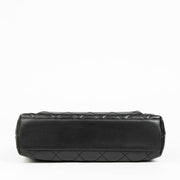 Authentic pre-loved Chanel Black Quilted Lambskin Large Vintage Flap Bag on Labellov.com