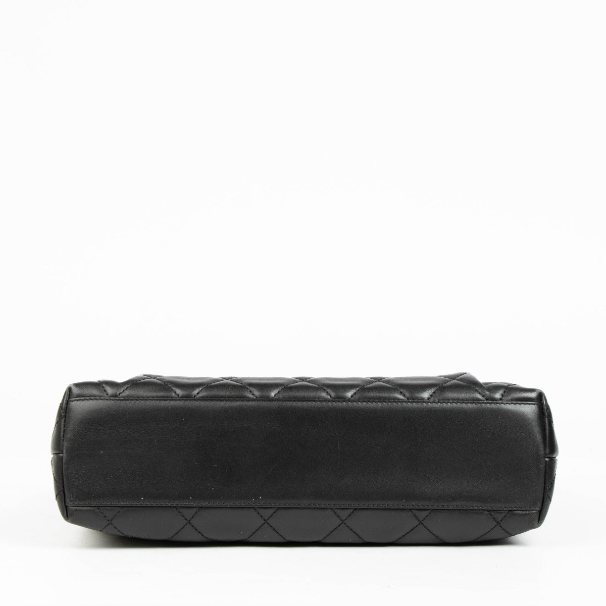 Authentic pre-loved Chanel Black Quilted Lambskin Large Vintage Flap Bag on Labellov.com
