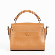 Authentic pre-loved Tod's Camel T Timeless Mini Crossbody With Top Handle Bag on Labellov.com