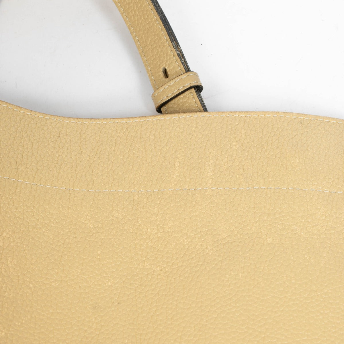 Shop this authentic Delvaux Beige Le Pin Shoulder Bag pre-loved on Labellov.com