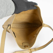 Shop this authentic Delvaux Beige Le Pin Shoulder Bag pre-loved on Labellov.com
