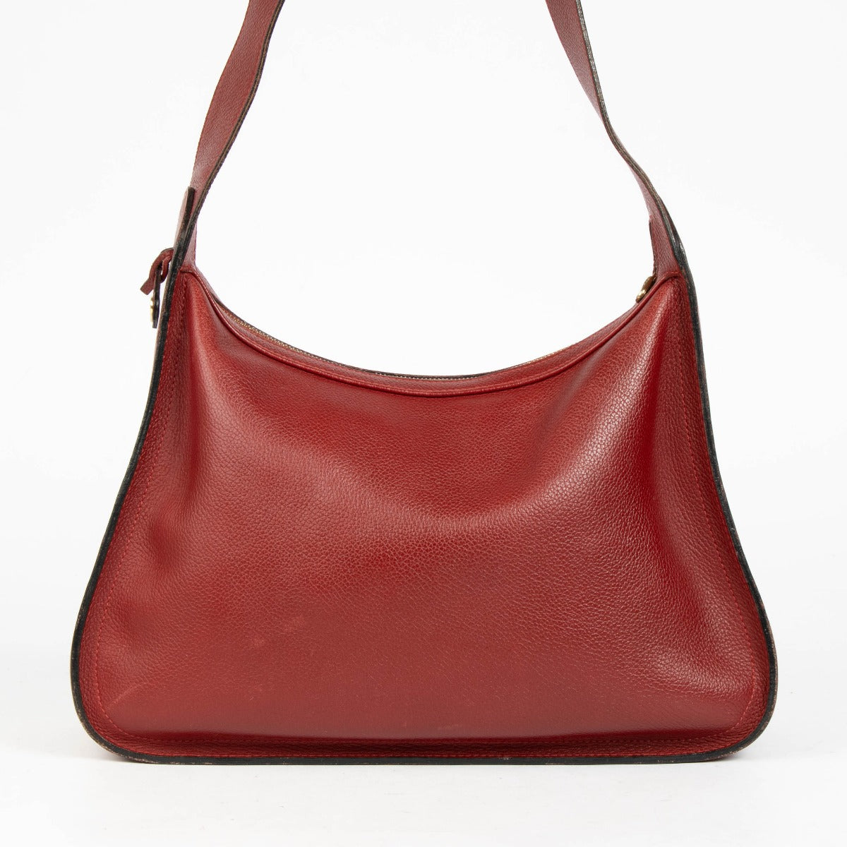 Shop this authentic Delvaux Red Shoulder Bag pre-loved on Labellov.com