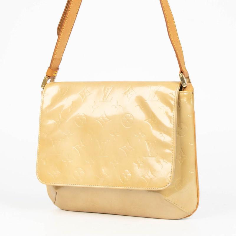 Shop this authentic Louis Vuitton Light Beige Thompson Shoulder Bag pre-loved on Labellov.com