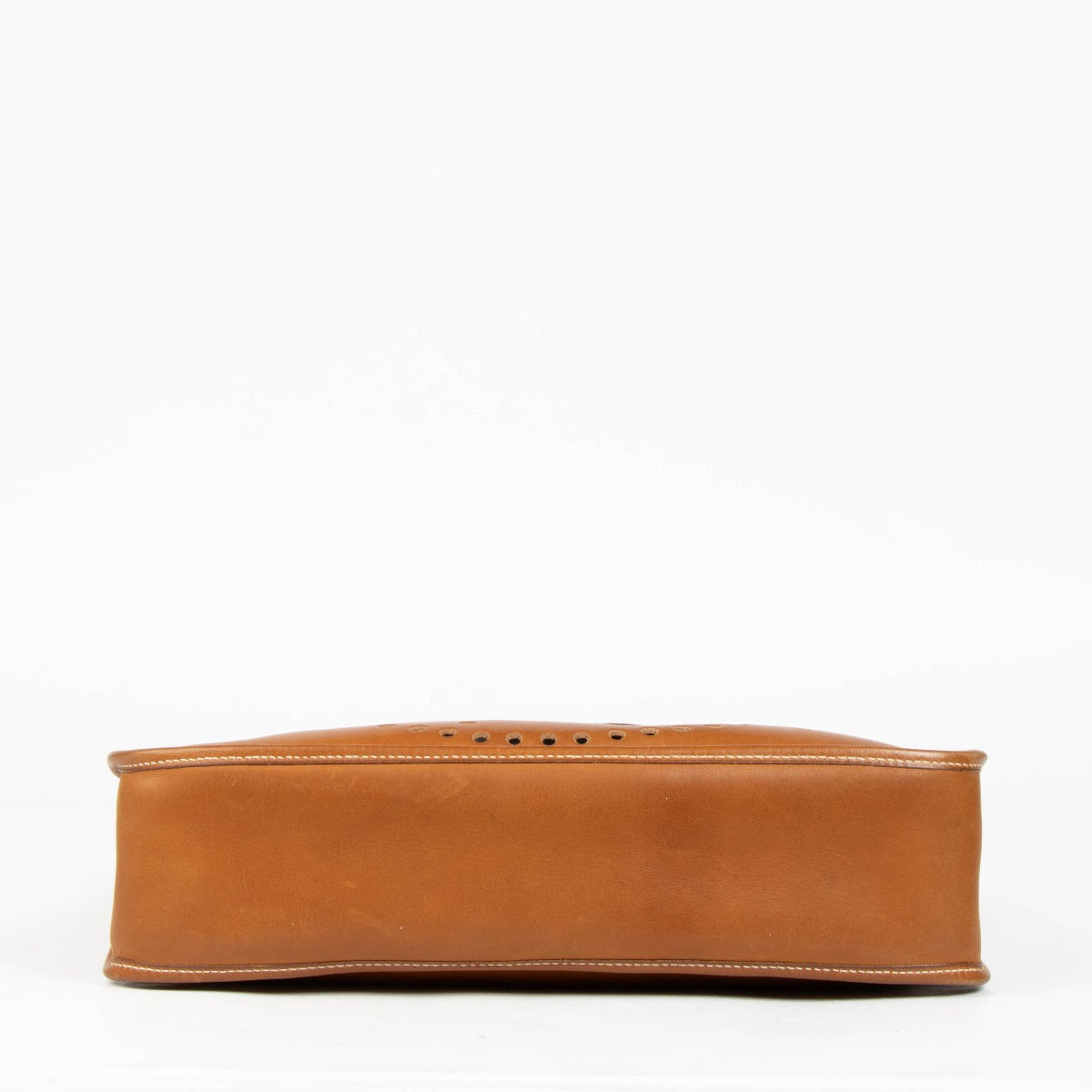 Shop this authentic Hermès Evelyne 33 Fauve Barenia GHW Crossbody pre-loved on Labellov.com