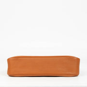 100% authentic second hand Hermès Gold Fjord Leather Large Christine Envelope Bag at Labellov.