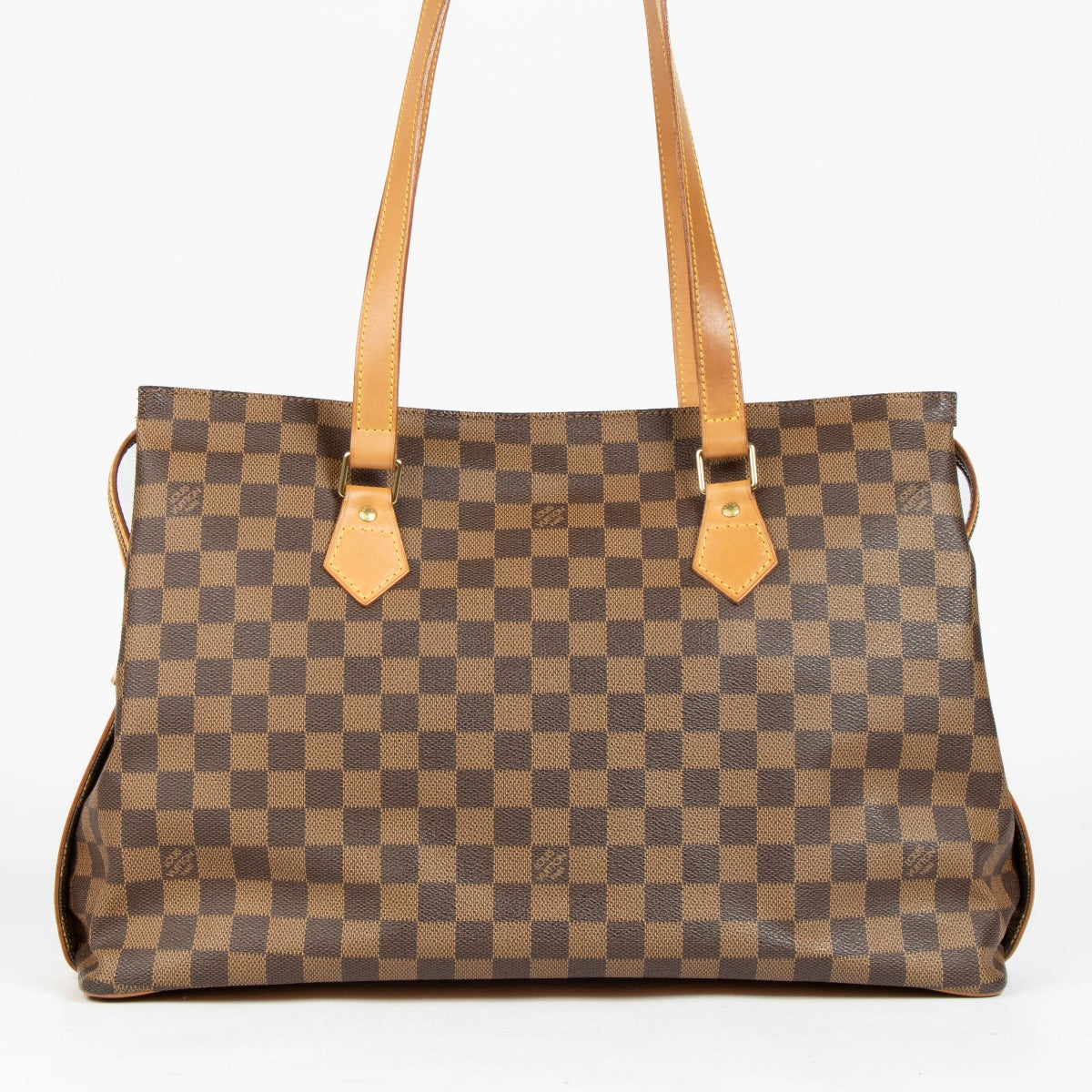 Shop this authentic Louis Vuitton Damier Ebene Columbine Shoulder Bag pre-loved on Labellov.com