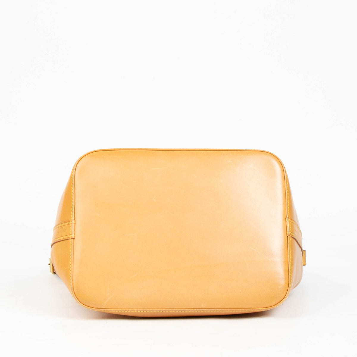 100% authentic second hand Louis Vuitton Nomade Leather Noé Bag with drawstring closure and adjustable shoulder strap.