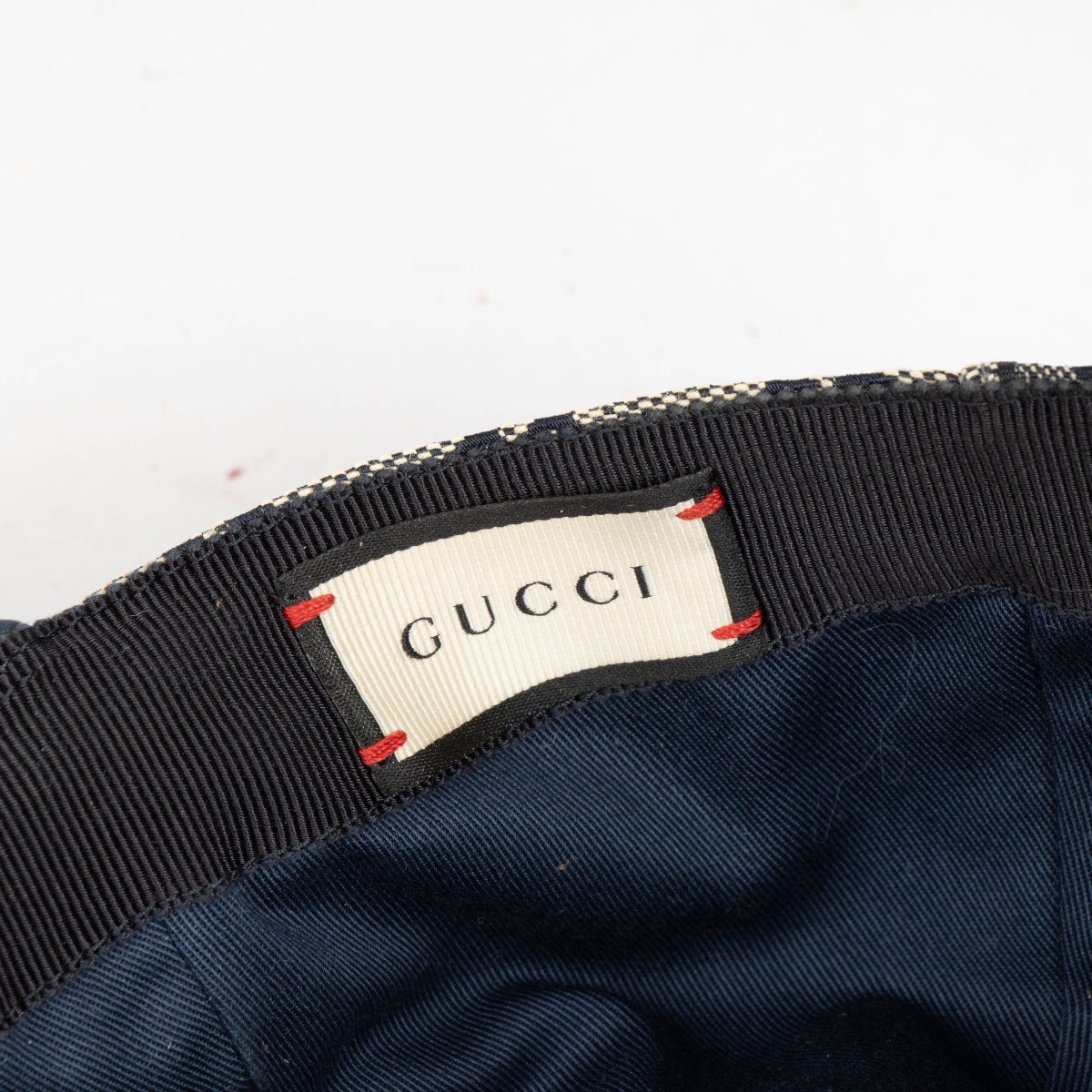 Authentic Gucci GG Canvas Web Line Cap - Size M on Labellov.com