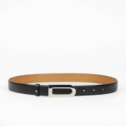 Shop 100% authentic second hand Delvaux Black Leather Belt - Size 75 on Labellov.com.
