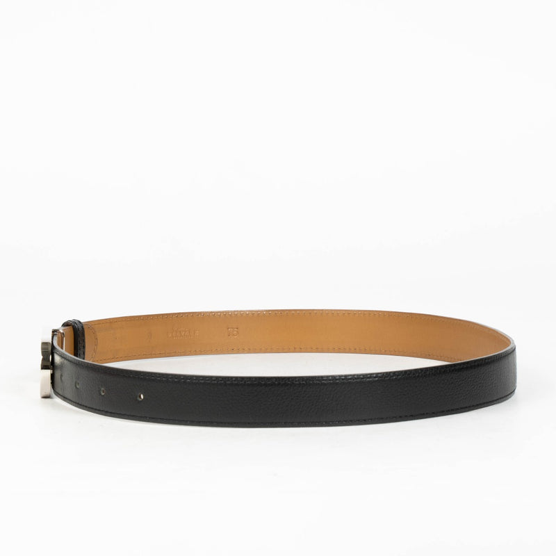 Shop 100% authentic second hand Delvaux Black Leather Belt - Size 75 on Labellov.com.