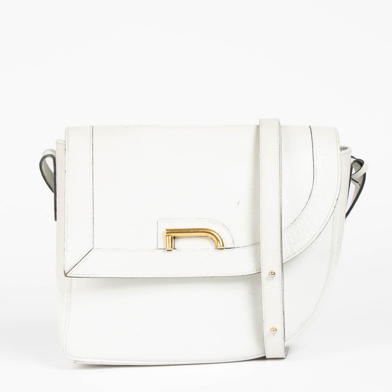 Shop this authentic Delvaux White Leather Shoulder Bag pre-loved on Labellov.com