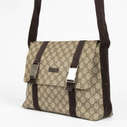 Shop this 100% authentic Gucci Monogram Canvas Messenger Bag at labellov.com.