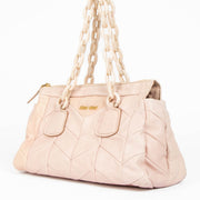 Authentic pre-loved Miu Miu Pink Top Handle Bag on Labellov.com