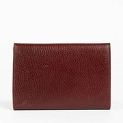 Authentic pre-loved Cartier Burgundy En Cuir Wallet on Labellov.com