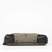 Authentic pre-loved Delvaux Logo Canvas Blue Crossbody Bag on Labellov.com