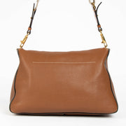 Authentic pre-loved Valentino Garavani Vring Cognac Crossbody Bag on Labellov.com