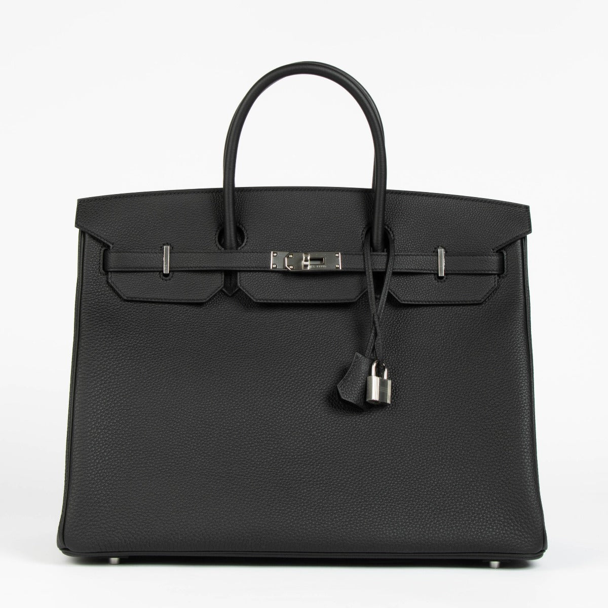 Hermès Birkin 40 Noir Togo Finition Palladium