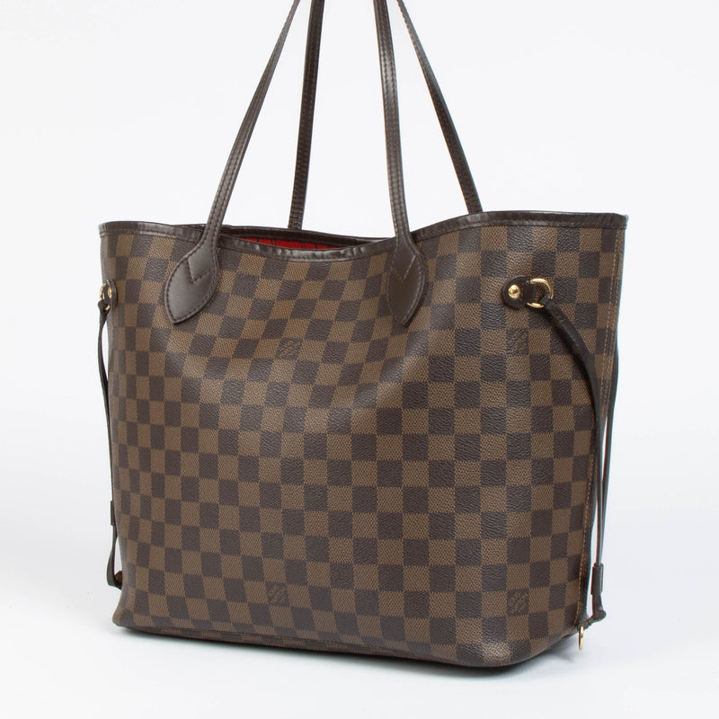 Authentic pre-loved Louis Vuitton Damier Ebene Neverfull MM on Labellov.com