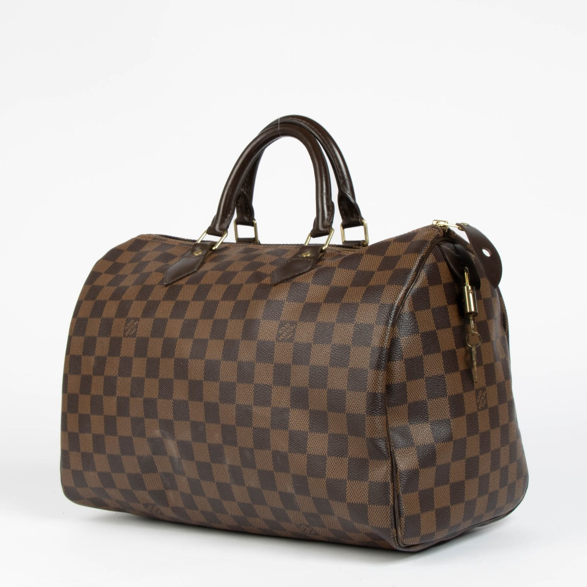 Authentic pre-loved Louis Vuitton Damier Ebene Speedy 35 on Labellov.com