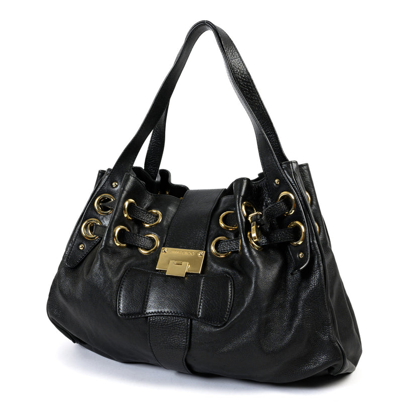 Jimmy Choo Zwarte Schoudertas