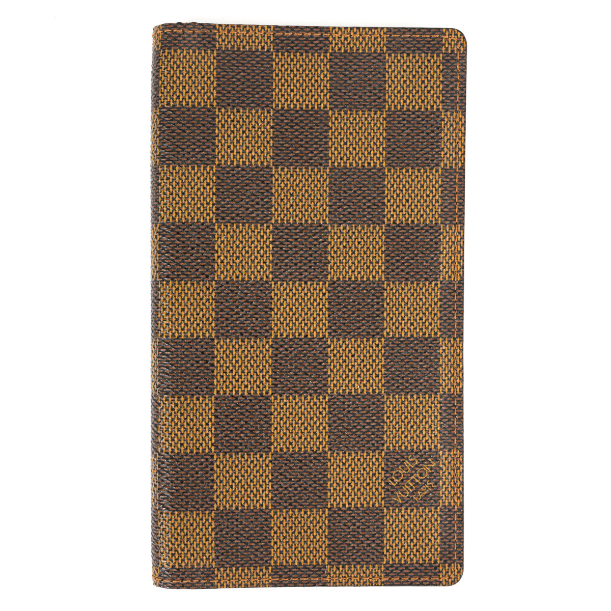 Couverture d'agenda de poche Louis Vuitton Damier Ebene