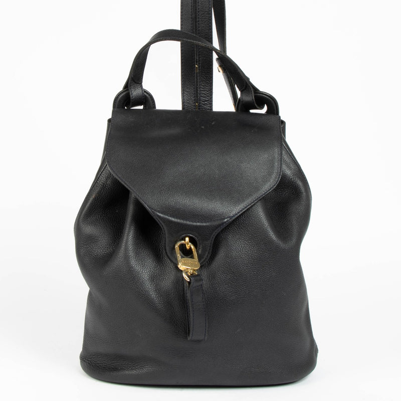 Authentic pre-loved Delvaux Blue Canter Soleil Backpack on Labellov.com