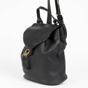 Authentic pre-loved Delvaux Blue Canter Soleil Backpack on Labellov.com