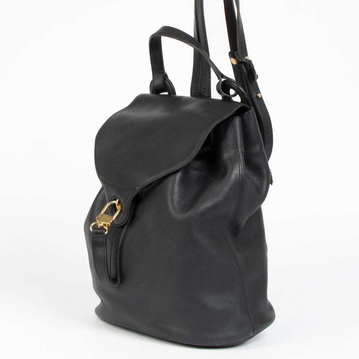 Authentic pre-loved Delvaux Blue Canter Soleil Backpack on Labellov.com