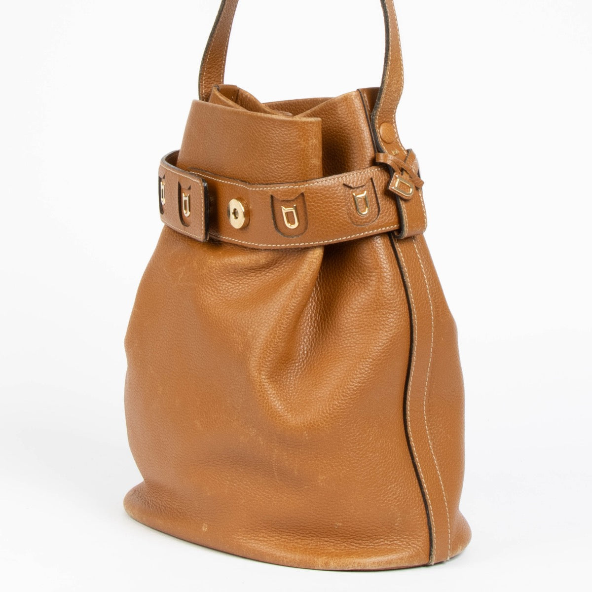 Authentic pre-loved Delvaux Fauve Trotteur Calicot Bag on Labellov.com