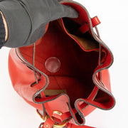 Authentic pre-loved Delvaux Rouge Trotteur Olivier Shoulder Bag on Labellov.com
