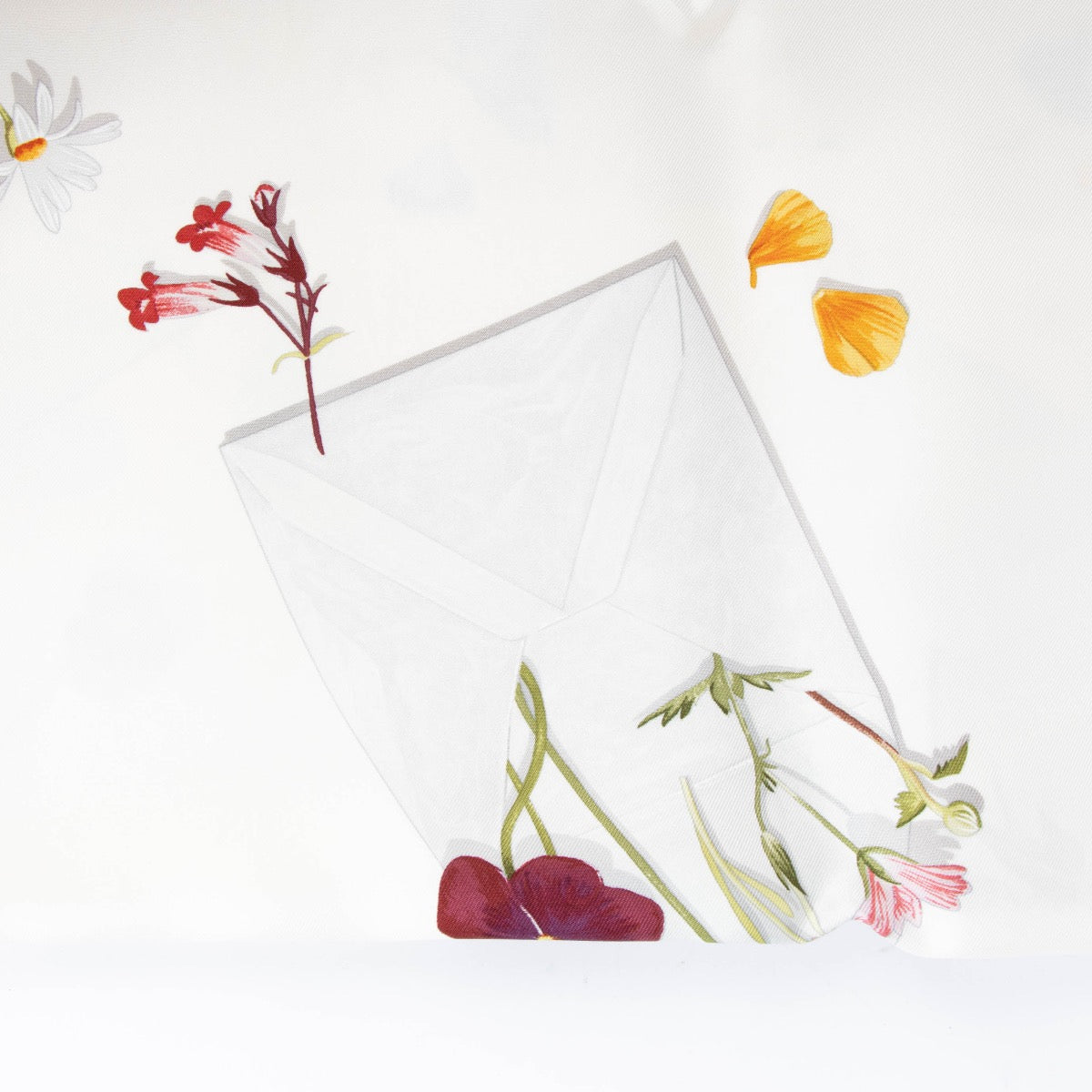 Authentic pre-loved Hermès Des Fleurs Pour Le Dire Carré 90 Silk Scarf on Labellov.com