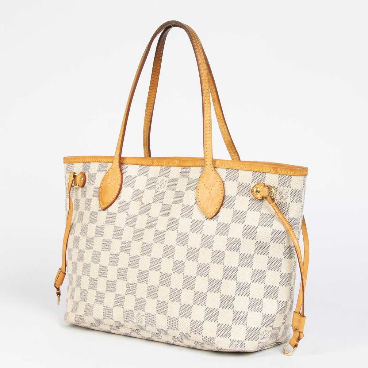 Authentic pre-loved Louis Vuitton Damier Azur Neverfull PM on Labellov.com