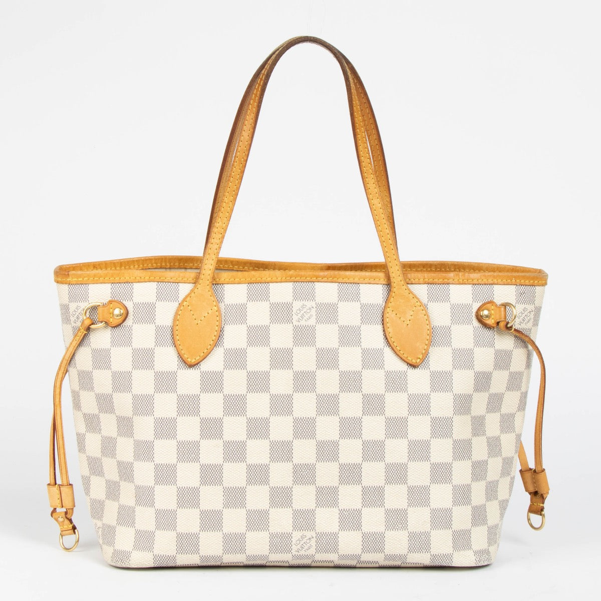 Authentic pre-loved Louis Vuitton Damier Azur Neverfull PM on Labellov.com