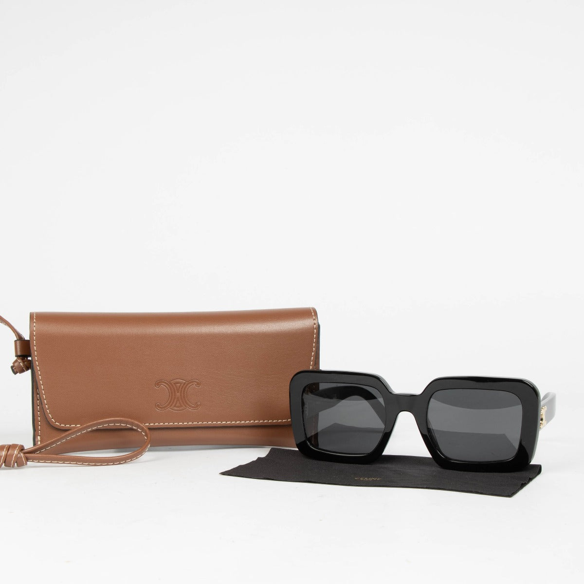 Shop this 100% authentic Celine Black Triomphe Glasses at Labellov.com
