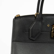 Authentic pre-loved Louis Vuitton black Steamer Top handle on Labellov.com