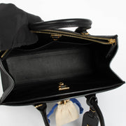 Authentic pre-loved Louis Vuitton black Steamer Top handle on Labellov.com