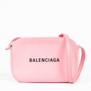 Authentic pre-loved Balenciaga Pink Everyday Camera Crossbody Bag on Labellov.com